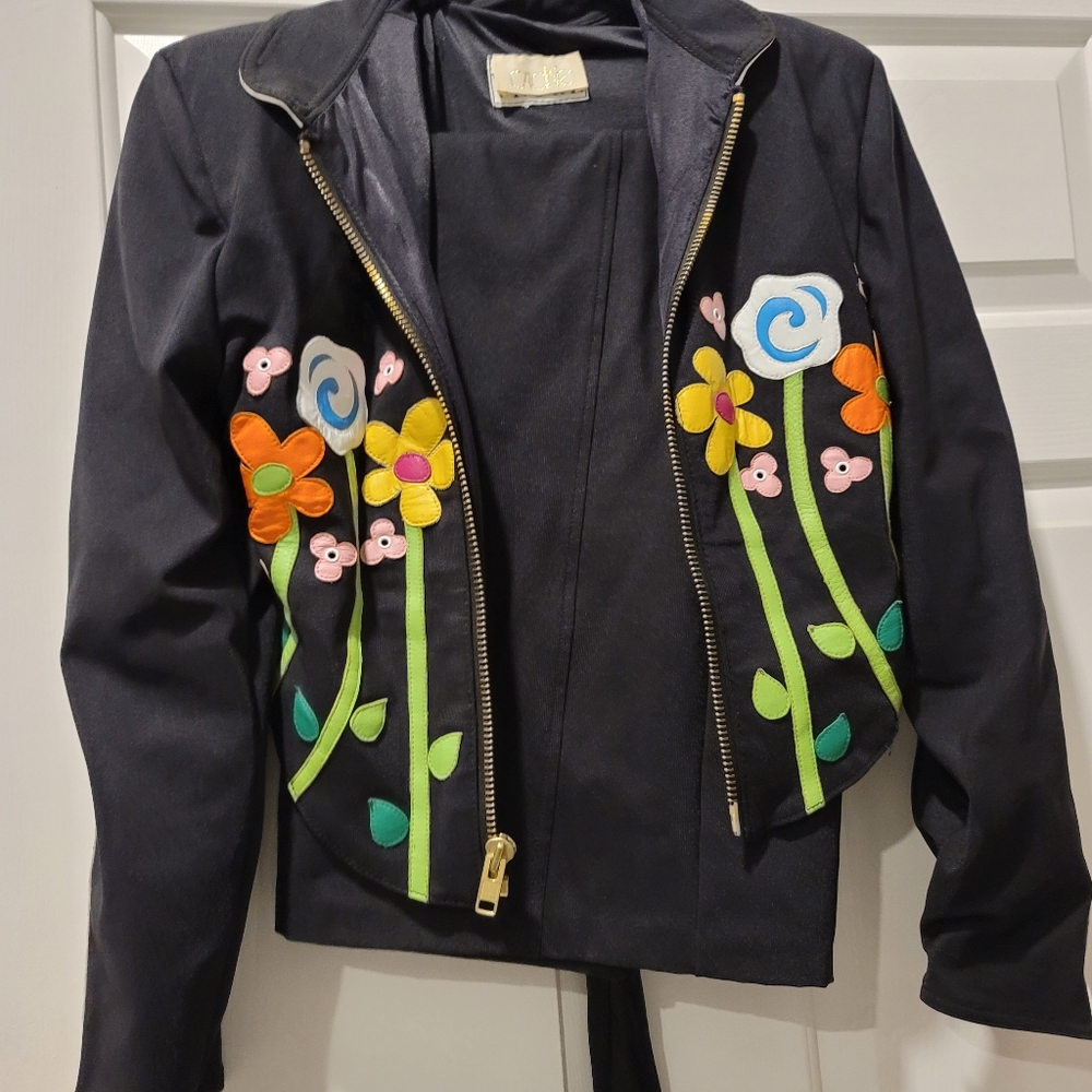 Jacket set with skirt